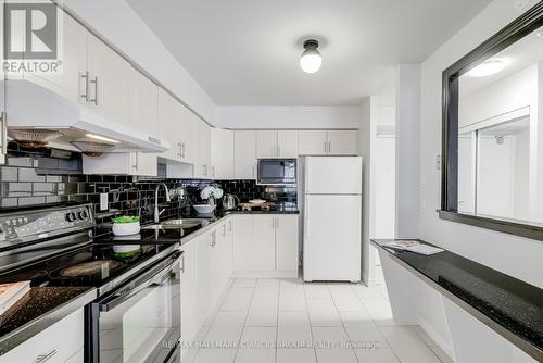 #307 - 1665 Victoria Park Avenue, Toronto (Wexford-Maryvale), ON - Indoor Photo Showing Kitchen With Double Sink