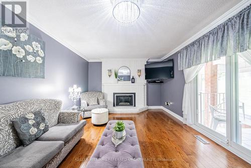 78 Beckenridge Drive, Markham (Milliken Mills East), ON - Indoor Photo Showing Living Room With Fireplace