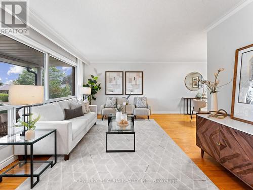 46 Storer Drive, Toronto (Humbermede), ON - Indoor Photo Showing Living Room