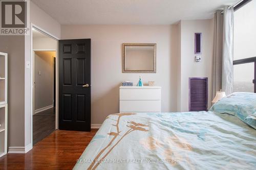 1602 - 21 Knightsbridge Road, Brampton (Queen Street Corridor), ON - Indoor Photo Showing Bedroom