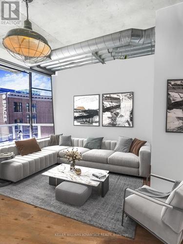 804 - 169 John Street, Toronto (Kensington-Chinatown), ON - Indoor Photo Showing Living Room