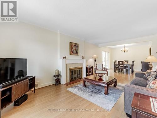 102 Paulart Drive, Toronto (Islington-City Centre West), ON - Indoor Photo Showing Living Room With Fireplace