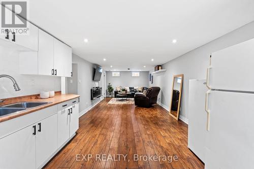 17 Battlefield Drive, Hamilton (Stoney Creek), ON - Indoor Photo Showing Kitchen With Double Sink