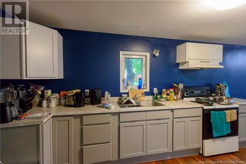 298 Douglas Avenue, Saint John, NB - Indoor Photo Showing Kitchen With Double Sink