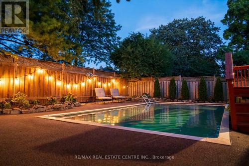 2221 Wyandotte Drive, Oakville (Bronte East), ON - Outdoor With In Ground Pool