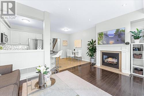 16 Cole Street, Hamilton (Waterdown), ON - Indoor Photo Showing Living Room With Fireplace