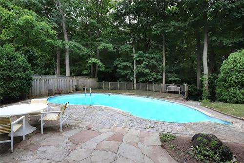 1928 Four Seasons Drive, Burlington, ON - Outdoor With In Ground Pool With Backyard