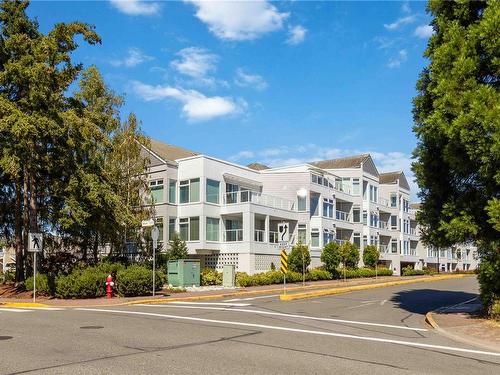 302-2550 Bevan Ave, Sidney, BC - Outdoor With Balcony With Facade