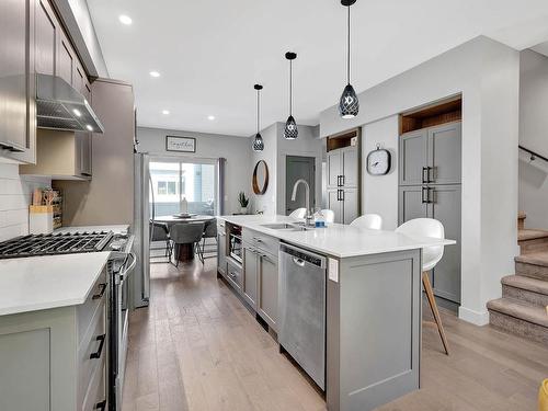 103-1393 9Th Ave, Kamloops, BC - Indoor Photo Showing Kitchen With Stainless Steel Kitchen With Upgraded Kitchen