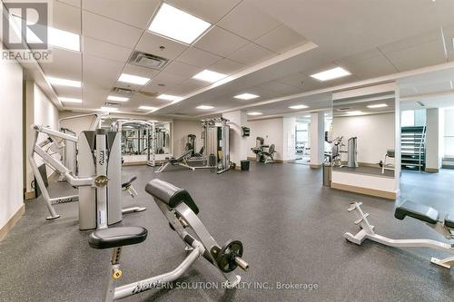 2404 - 3985 Grand Park Drive, Mississauga, ON - Indoor Photo Showing Gym Room