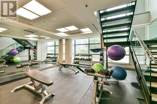 2404 - 3985 Grand Park Drive, Mississauga, ON - Indoor Photo Showing Gym Room