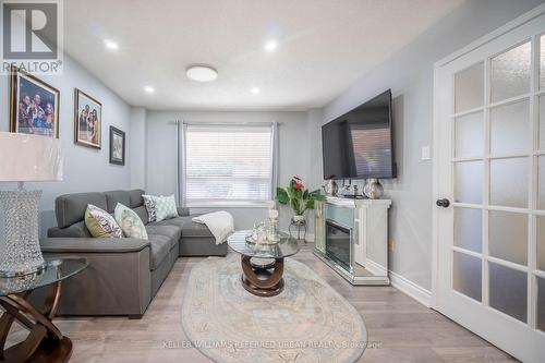 138 Rainforest Drive, Brampton (Sandringham-Wellington), ON - Indoor Photo Showing Living Room With Fireplace