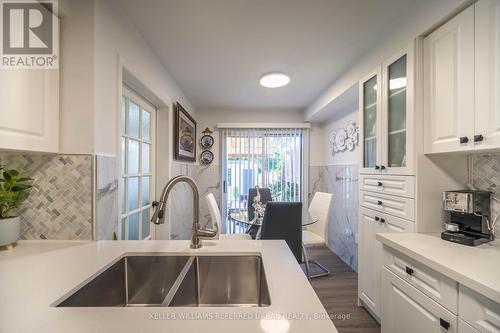 138 Rainforest Drive, Brampton (Sandringham-Wellington), ON - Indoor Photo Showing Kitchen With Double Sink