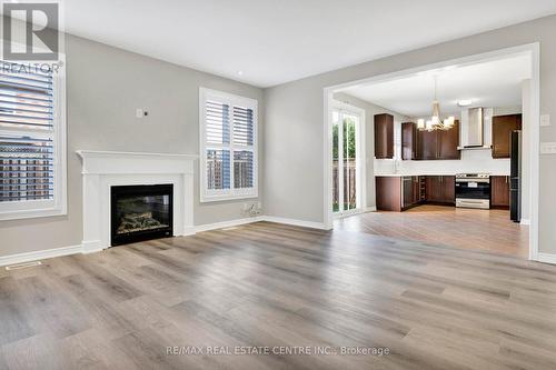 8 Thatcher Street, Cambridge, ON - Indoor Photo Showing Living Room With Fireplace