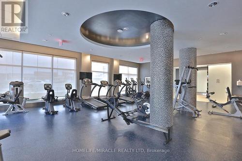 1106 - 65 Speers Road, Oakville, ON - Indoor Photo Showing Gym Room