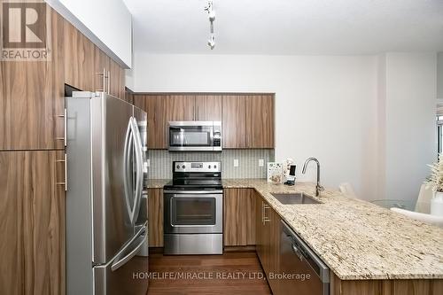 1106 - 65 Speers Road, Oakville (Old Oakville), ON - Indoor Photo Showing Kitchen With Stainless Steel Kitchen