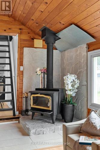 1082 Springdale Park Road, Bracebridge, ON - Indoor With Fireplace