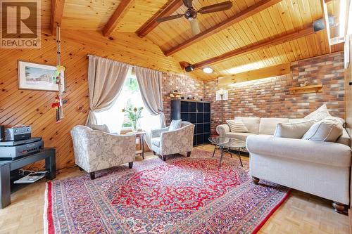 97 Ambleside Drive, Brampton (Brampton South), ON - Indoor Photo Showing Living Room With Fireplace