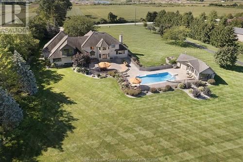 1020 Road 6 East, Kingsville, ON - Outdoor With In Ground Pool With View