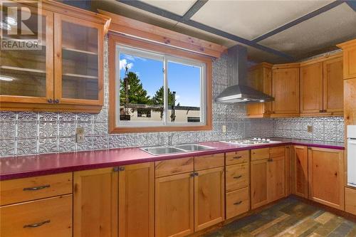 2670 Mcintosh Road, Prescott, ON - Indoor Photo Showing Kitchen With Double Sink