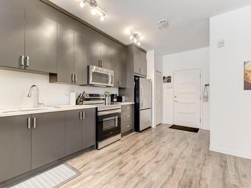 Kitchen - 103-212 Rue Gordon, Montréal (Verdun/Île-Des-Soeurs), QC - Indoor Photo Showing Kitchen With Upgraded Kitchen