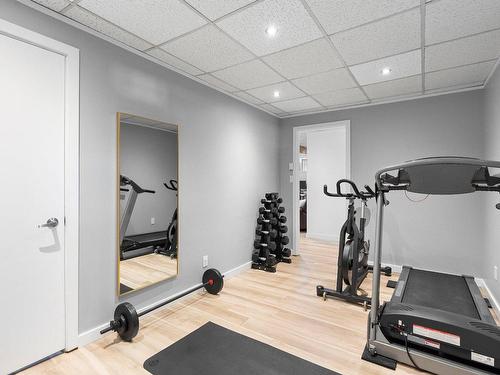 Salle d'exercice - 3185 Rue Des Métayers, Québec (Beauport), QC - Indoor Photo Showing Gym Room