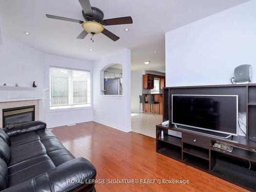 1327 Corm St, Innisfil, ON - Indoor Photo Showing Living Room With Fireplace