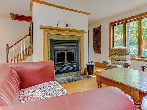 Salon - 38 Ch. Turner, Lac-Brome, QC - Indoor Photo Showing Living Room With Fireplace