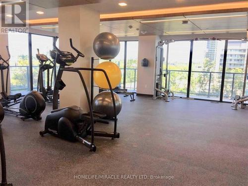 5901 - 30 Shore Breeze Drive, Toronto, ON - Indoor Photo Showing Gym Room