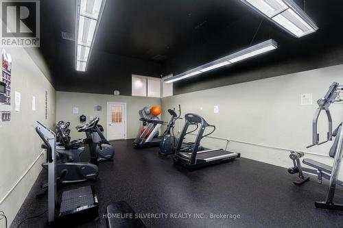 1512 - 5 Lisa Street, Brampton (Queen Street Corridor), ON - Indoor Photo Showing Gym Room