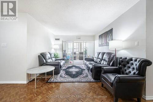 1512 - 5 Lisa Street, Brampton (Queen Street Corridor), ON - Indoor Photo Showing Living Room