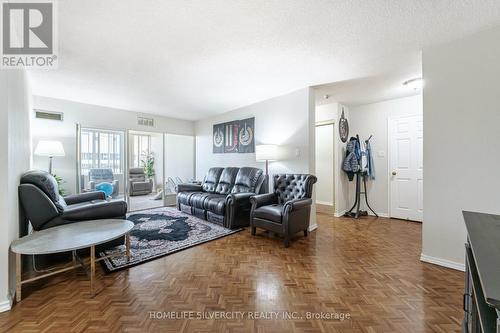 1512 - 5 Lisa Street, Brampton (Queen Street Corridor), ON - Indoor Photo Showing Living Room