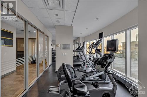 90 George Street Unit#405, Ottawa, ON - Indoor Photo Showing Gym Room