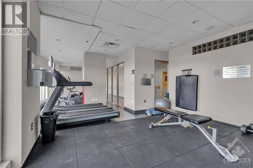 90 George Street Unit#405, Ottawa, ON - Indoor Photo Showing Gym Room