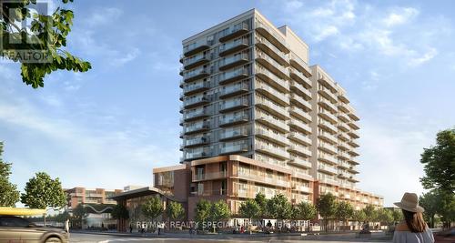 424 - 220 Missinnihe Way, Mississauga (Port Credit), ON - Outdoor With Balcony With Facade