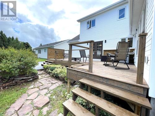 8 Beeton Place, Grand Falls-Windsor, NL - Outdoor With Deck Patio Veranda With Exterior