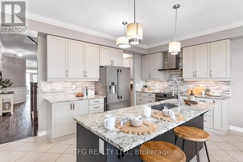 77 Gimblett Street W, Clarington (Bowmanville), ON - Indoor Photo Showing Kitchen With Upgraded Kitchen