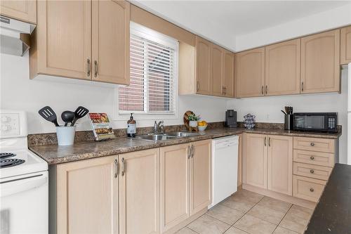 24 Gershwin Court, Hamilton, ON - Indoor Photo Showing Kitchen With Double Sink