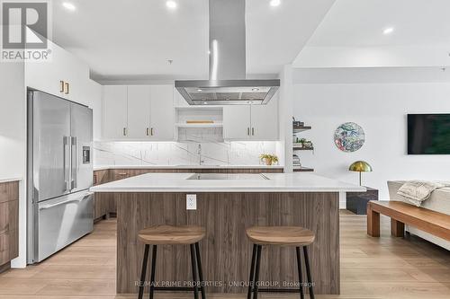 103 - 77 Yates Street, St. Catharines, ON - Indoor Photo Showing Kitchen With Upgraded Kitchen