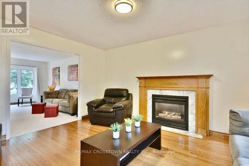 39 Peevers Crescent, Newmarket, ON - Indoor Photo Showing Living Room With Fireplace