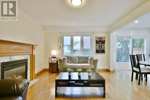 39 Peevers Crescent, Newmarket, ON - Indoor Photo Showing Living Room With Fireplace