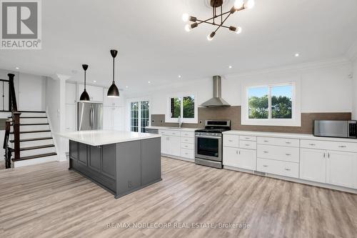 130 Dew Street, King, ON - Indoor Photo Showing Kitchen With Upgraded Kitchen