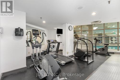 205 - 25 Trailwood Drive, Mississauga (Hurontario), ON - Indoor Photo Showing Gym Room