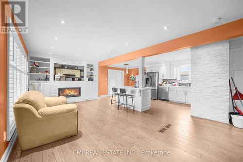 2 Dana Court, Brampton, ON - Indoor Photo Showing Other Room With Fireplace