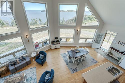 22 Grady'S Point Road, Bauline East, NL - Indoor Photo Showing Living Room With Fireplace