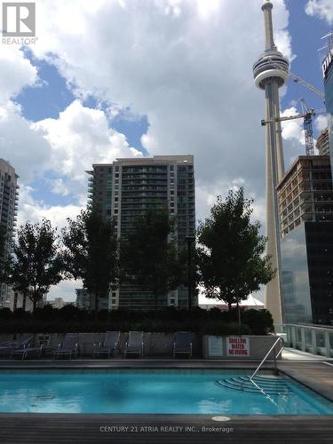 2008 - 65 Bremner Boulevard, Toronto (Waterfront Communities), ON - Outdoor With In Ground Pool