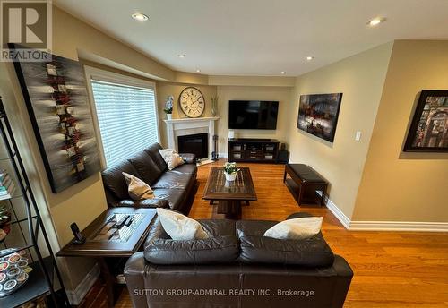 148 Mountbatten Road, Vaughan, ON - Indoor Photo Showing Living Room With Fireplace