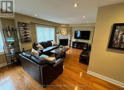 148 Mountbatten Road, Vaughan, ON - Indoor Photo Showing Living Room With Fireplace