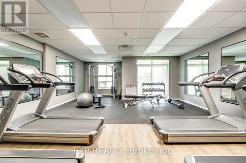 403 - 2490 Old Bronte Road, Oakville (Palermo West), ON - Indoor Photo Showing Gym Room