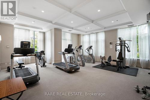 1310 - 38 Fontenay Court, Toronto (Edenbridge-Humber Valley), ON - Indoor Photo Showing Gym Room